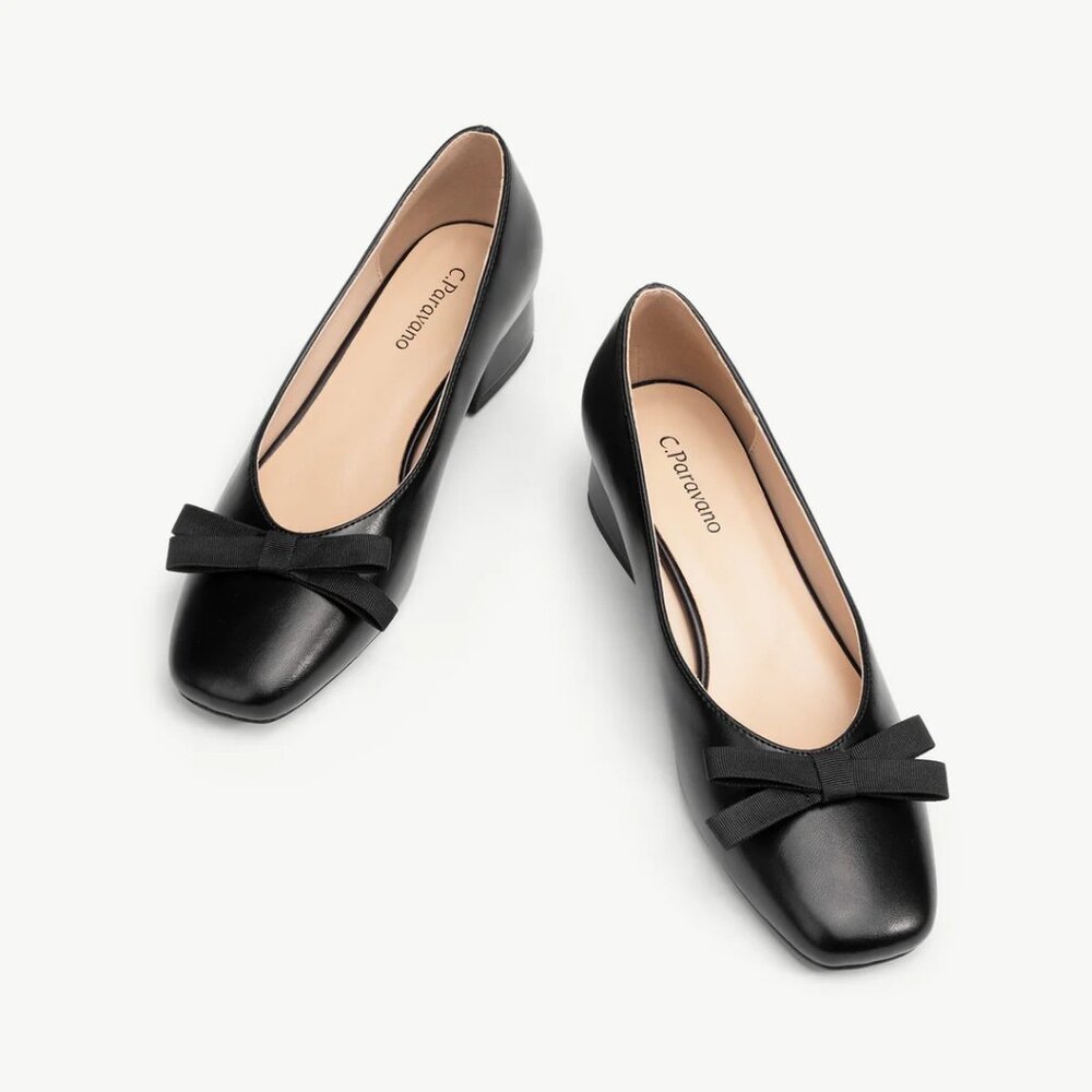 Nina Ballet Block Heels